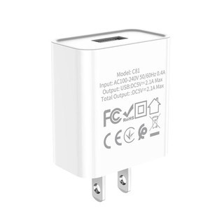 ⚡Mới⚡CỐC SẠC/CỦ SẠC NHANH Siêu Bền Hoco C81 1 USB Cho Điện Thoại IPhone IPad Samsung Nokia Huawei Xiaomi Oppo Chính Hãng