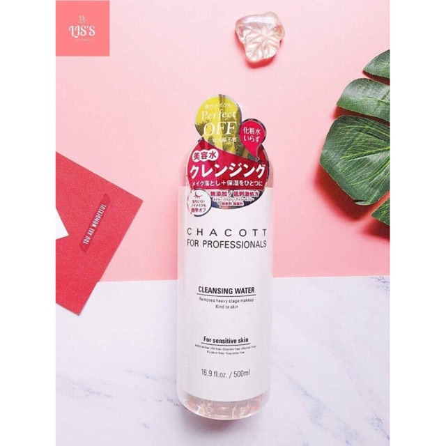 Nước tẩy trang Chacott 500ml