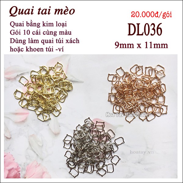 Quai Tai Mèo - Phụ kiện siêu nhỏ làm trang phục búp bê, thú bông nhí DL036