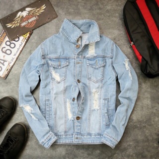 Áo Khoác Bò MG hàng xịn Full tem Tag