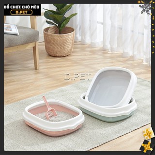 Chậu đựng cát vệ sinh cho mèo, khay vệ sinh cho mèo
