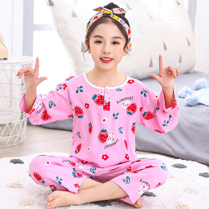 Bộ Đồ Ngủ 2 Món Bằng Cotton Giữ Ấm Cho Bé Trai