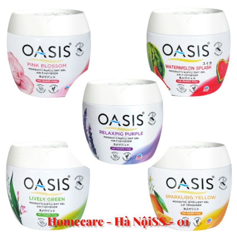 Sáp thơm đuổi muỗi OASIS (Nhiều lựa chọn hương)