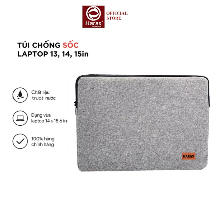 Túi Chống Sốc Laptop Macbook Ultrabook 13 Inch 14Inch 15inch HARAS TCS001