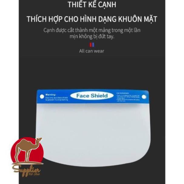 [ CHUYÊN SỈ - GIAO SIÊU TỐC ] Tấm chắn chống giọt bắn trong suốt nhựa PVC - Face Shield Mask