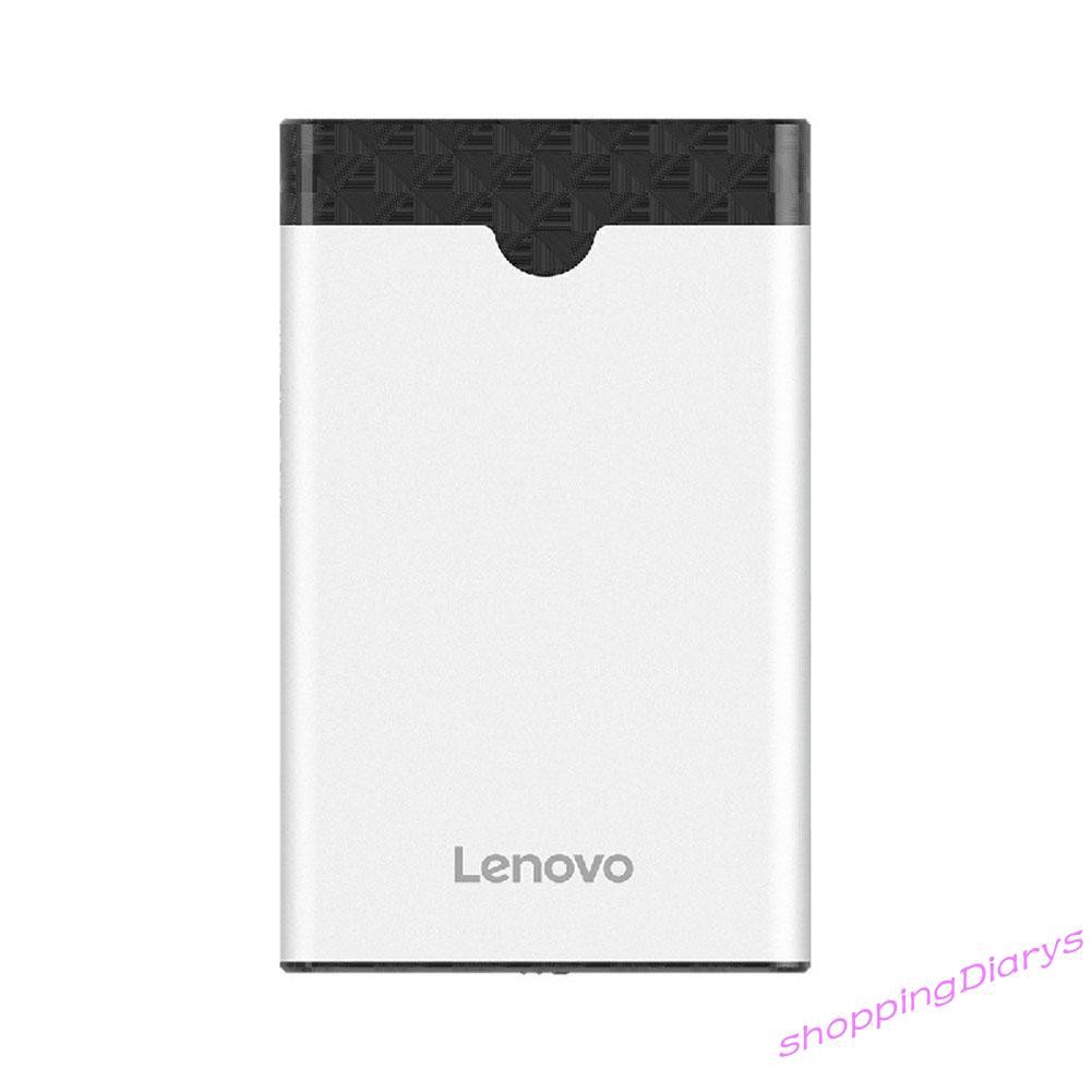 Vỏ Ổ Cứng Ngoài Sh Lenovo S-03 Usb 3.1 Sata Hdd Ssd Box 6gbps 2.5 Inch Ốp