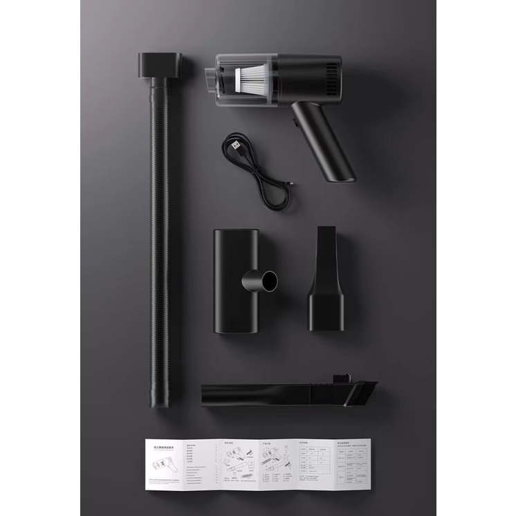 Máy Hút Bụi Mini Di Động Hộ Gia Đình Chi Bụi Sofa Có Dây Máy Hút Bụi Không Dây Xe Hơi Gia Đình