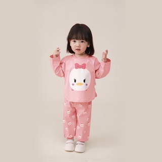 Bộ Quần Áo Dài Tay Cotton Trẻ Em Từ 1-5 Tuổi Mã K30-A, Set Bộ Thu Đông Mặc Nhà Chống Muỗi Họa Tiết Hoạt Hình Dễ Thương