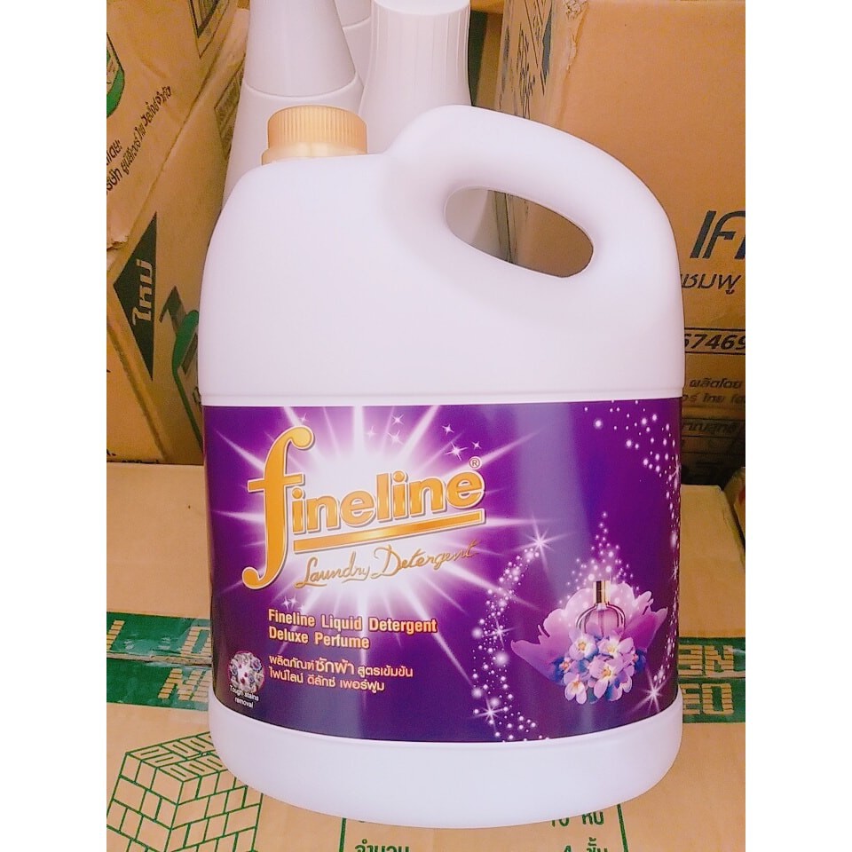 Nước giặt Fineline Thái 3000ML - Tím nước hoa