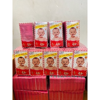 Gạc rơ lưỡi Đông Fa 3 con nai (1hộp 5 cái gạc)