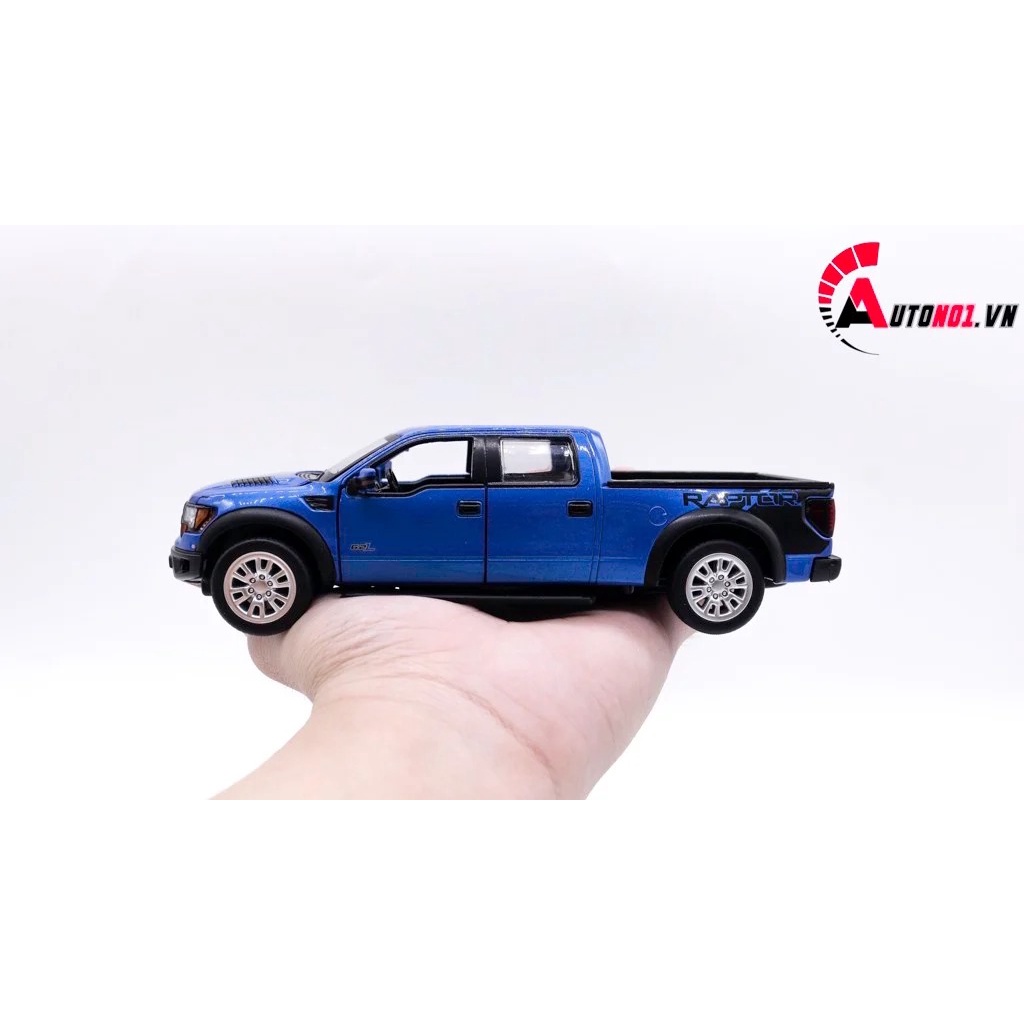 MÔ HÌNH XE FORD F150 RAPTOR BLUE 1:32 MSZ 7753