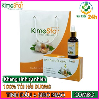 COMBO Tinh dầu và Tỏi đen Kimo