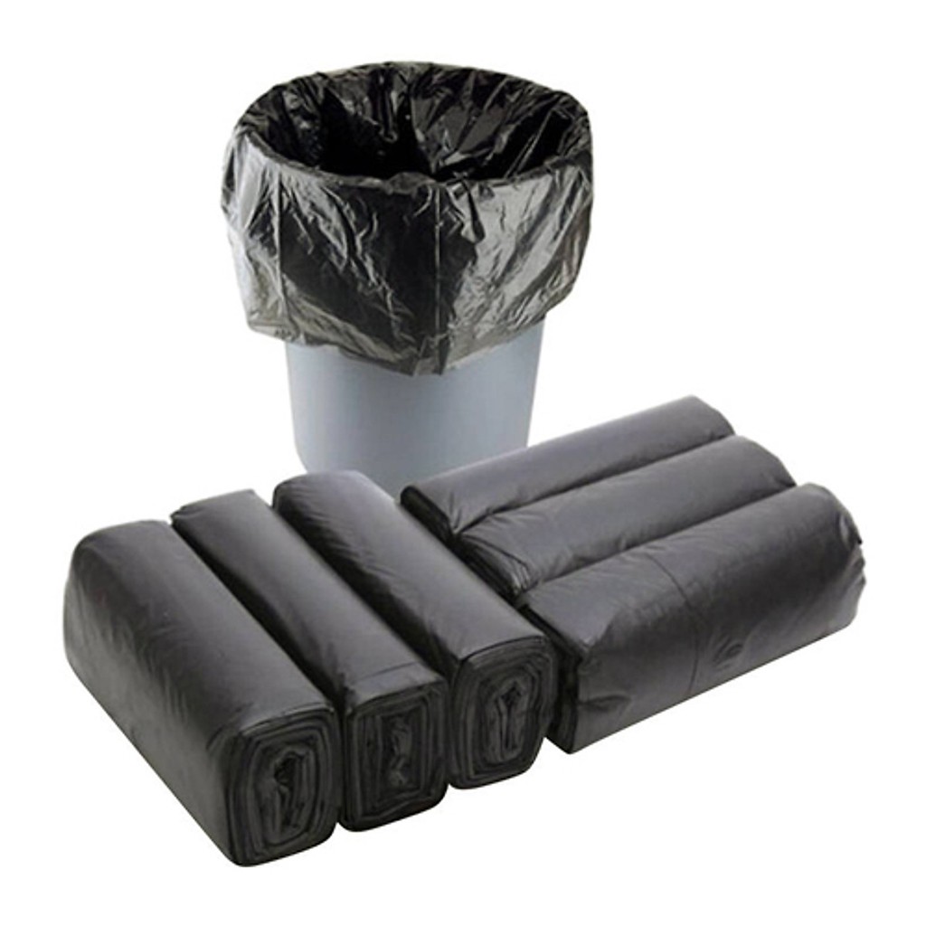 Combo 6 cuộn  túi rác tùy chọn màu sắc, kích cỡ