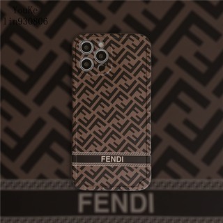 Ốp Điện Thoại Họa Tiết FENDI Cho iPhone13 12 13Pro 13ProMax IX 11 XR XS 13