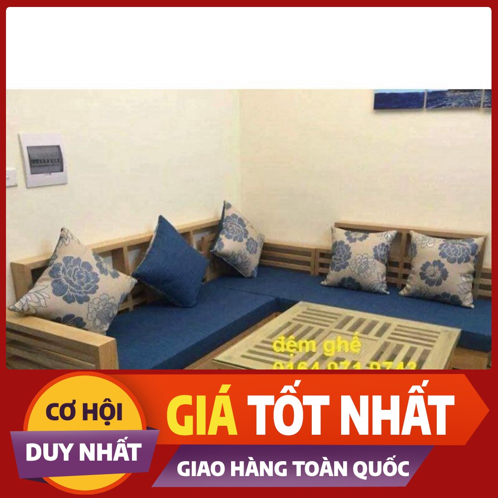 Đệm ghế gỗ, ghế sofa theo kích thước yêu cầu