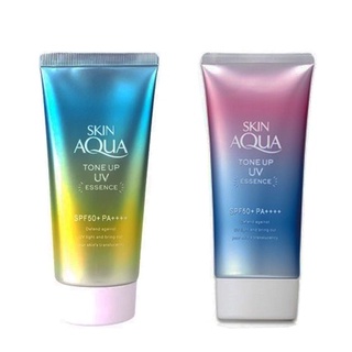 Kem chống nắng Rohto Skin Aqua Tone Up UV Essence SPF50+ PA++++ 80g