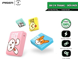 Sạc dự phòng Pisen Wow Meatball II 10050mAh, giao màu ngẫu nhiên - Hàng chính hãng, bảo hành 18 tháng