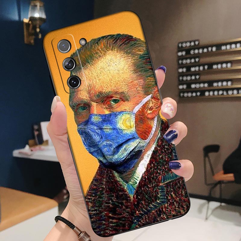 Ốp Điện Thoại Mềm In Hình Tranh Vẽ Van Gogh Cho Xiaomi Redmi Note 11 9T 10 9 9S K20 Pro Max JE15 Mới