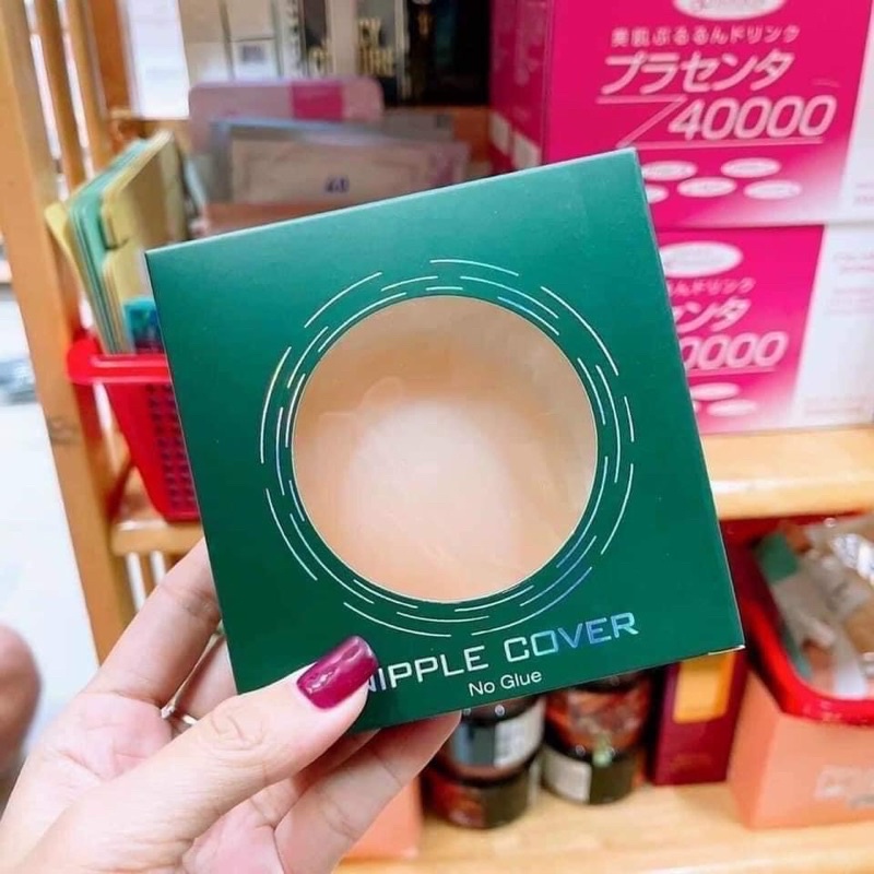 Dán Ti silicon thần thánh NIPPLE COVER siêu bám tái sử dụng nhiều lần có keo