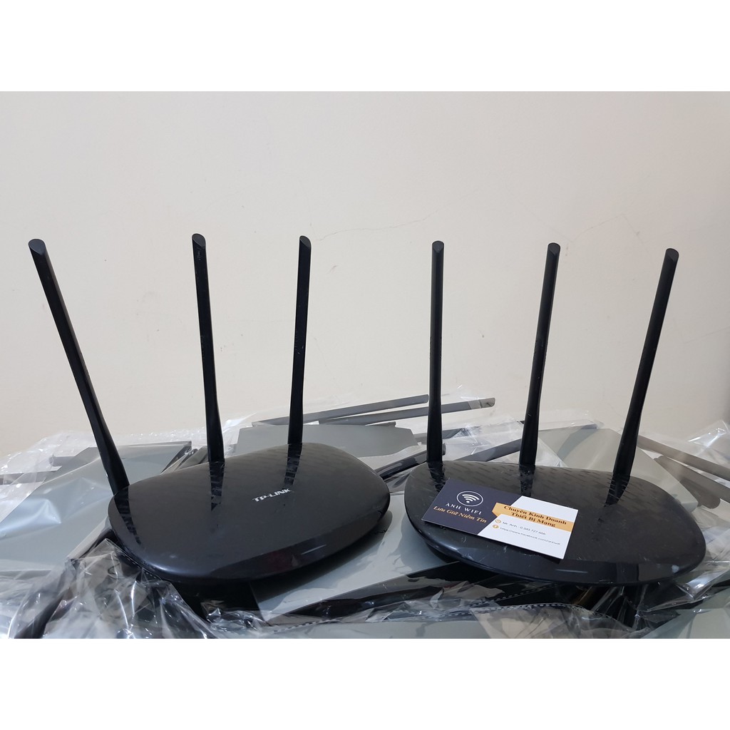 Router WiFi Tplink 3 râu xuyên tường tốc độ 450mbps giá rẻ nhất màu sắc đen or trắng