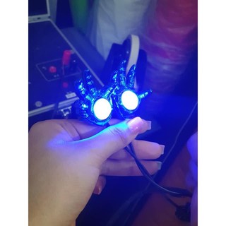 Xi nhan led bàn tay lắp cho mọi loại xe