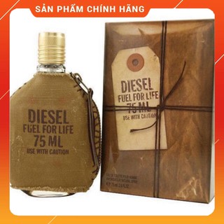NƯỚC HOA NAM DIESEL - Fuel For Life Homme EDT 75ml (Nâu)