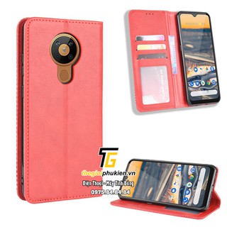 Bao da dạng ví Nokia 5.3 Luxury Leather