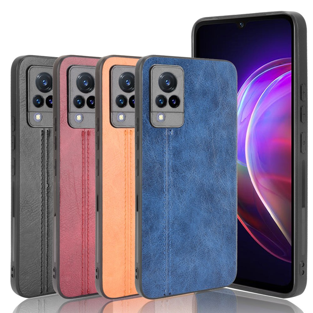 Ốp điện thoại da PU chống sốc sang trọng cho vivo V21 vivo V21 5G V 21 2021