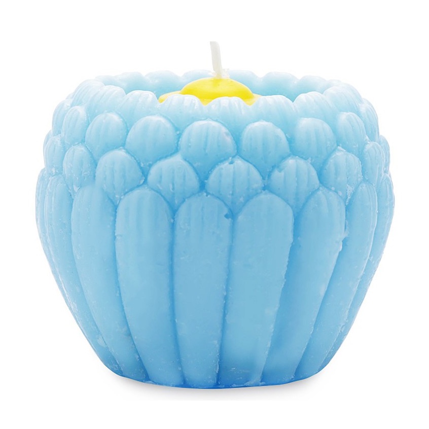 Nến hoa sen Nhật Quang Minh Candle NQM3629 9 x 9 x 7 cm (Lựa chọn 7 màu)