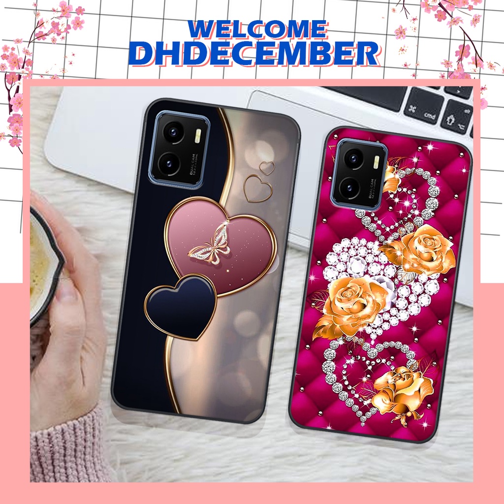 Ốp lưng Vivo Y15S in hình hoa tinh tế , mới mẻ DH DECEMBER