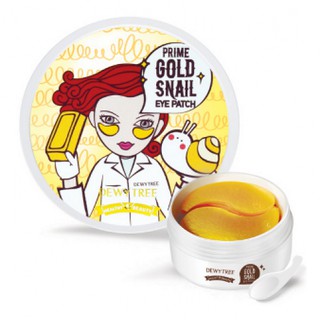 Mặt nạ mắt Dewy Tree Prime Gold Snail Eye Patch (60 miếng)