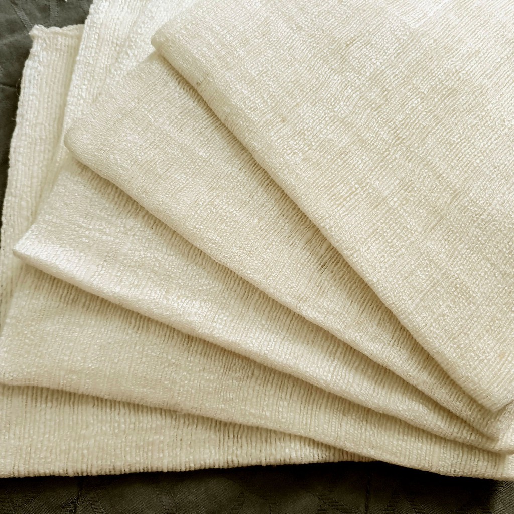 Khăn Mặt Tơ Tằm 100% nguyên chất