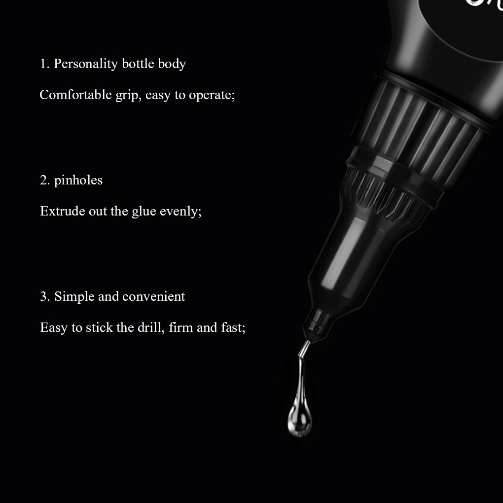 [Hàng mới về] Keo dán đính hạt cườm 10ml trang trí cho móng tay