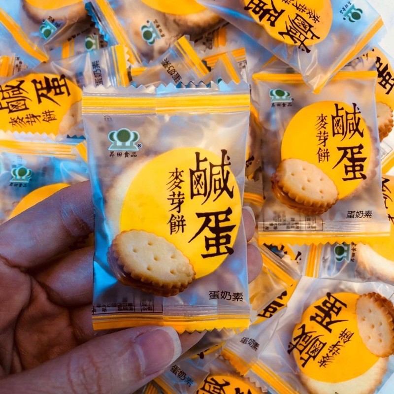 Bánh quy trứng muối Đài Loan túi 500g