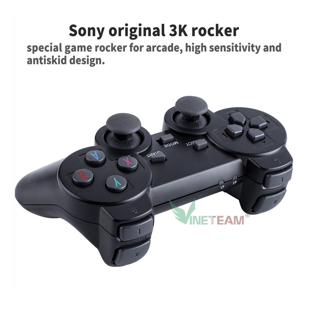Game stick , Máy Chơi Game Retro Ubox UB-66 Arcade,Antiskid...Hơn 3500 Trò-Chơi Trên Tivi Cổng HDMI Output HD 4K -dc4550
