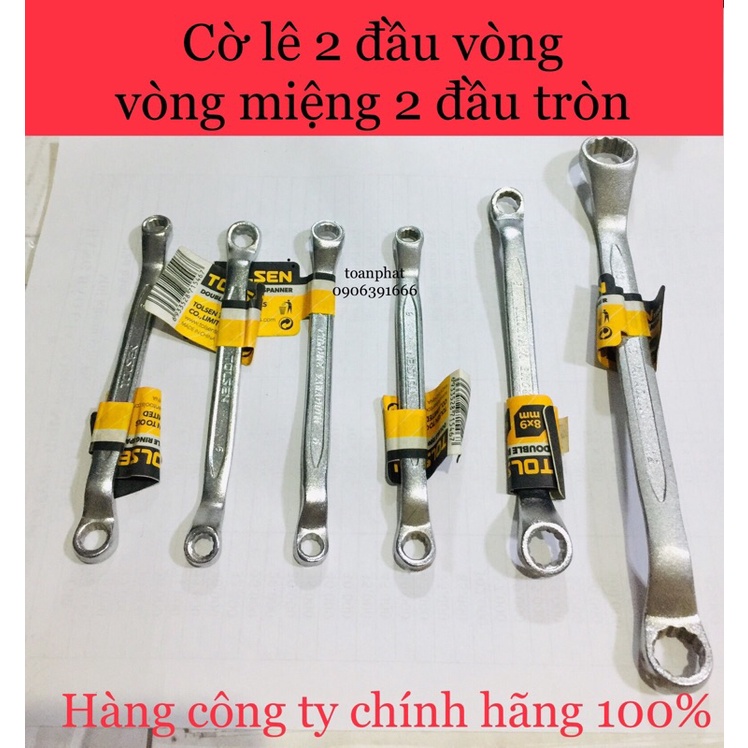 Cờ lê 2 đầu vòng Tolsen