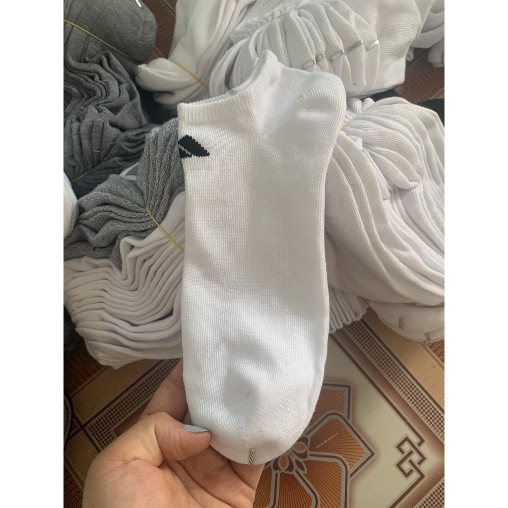 [ SIÊU RẺ ] VỚ/TẤT THỂ THAO COTTON ADIDAS CỔ TRUNG KHÔNG HẦM BÍ