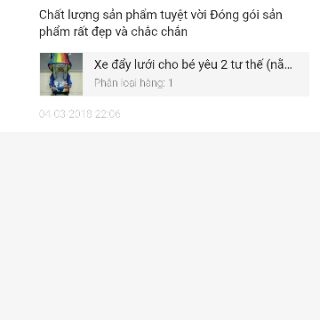 Xe đẩy lưới cho bé yêu 2 tư thế (nằm và ngồi)