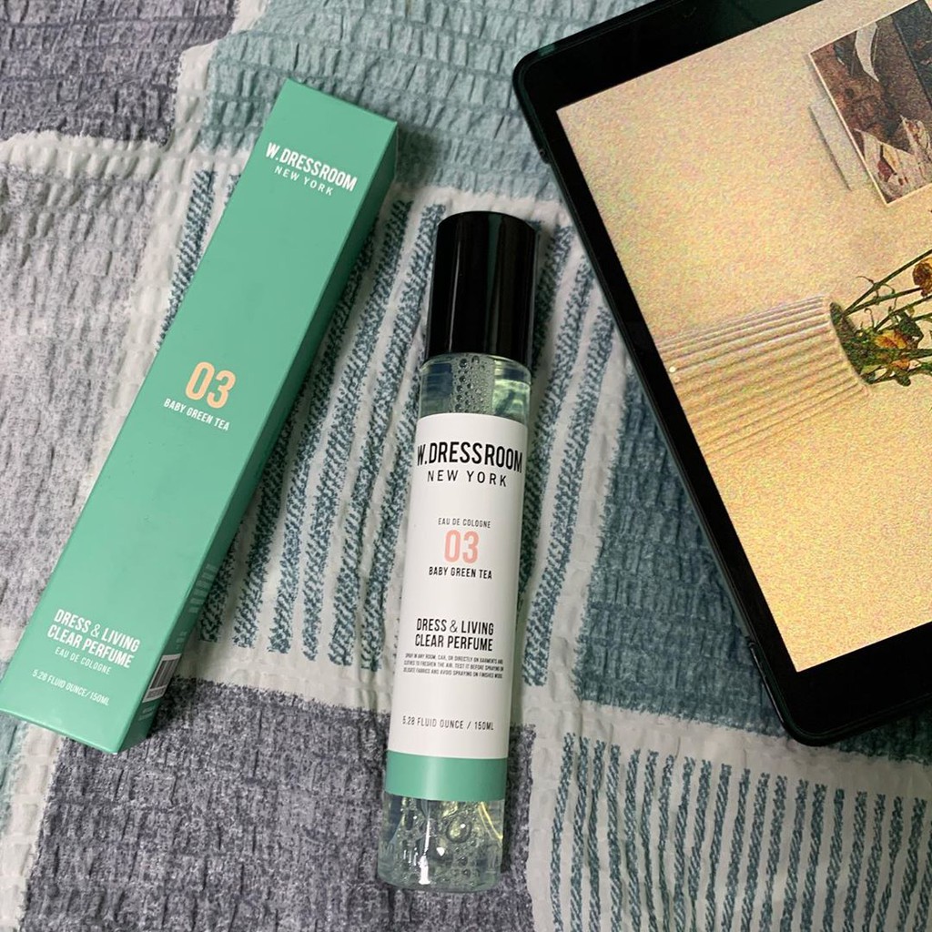 [🌸Mùi mới: 03,13,40] Nước hoa xịt thơm W.Dressroom diệt khuẩn, xịt thơm quần áo, mùi 03,13,40 trà xanh  hoa mộng mơ. | Thế Giới Skin Care