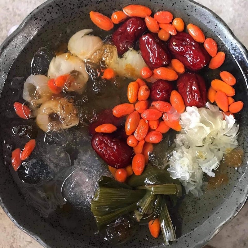 Sét Chè Dưỡng Nhan 10 Vị (Nấu Được 1,5-2l Chè) Thơm Ngon Gói Y Hình