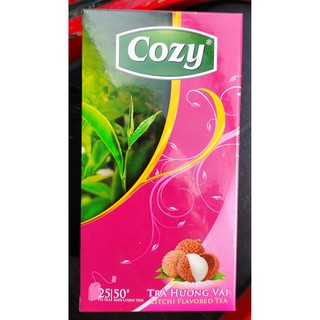 Trà Cozy hương Vải hộp 50g