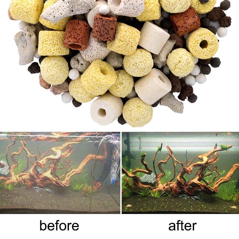 50g đá mài lọc nước bể cá