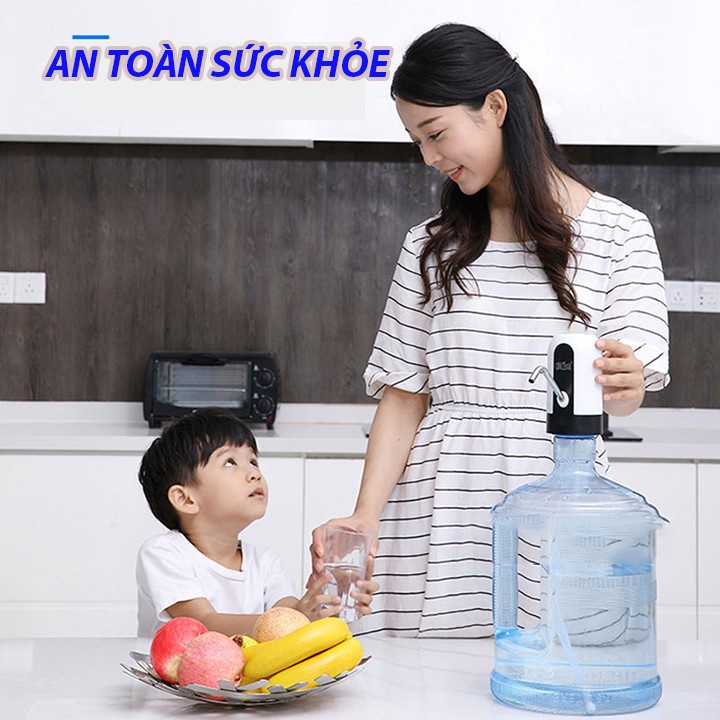 Máy bơm hút nước mini tự động từ bình | Vòi hút xăng bơm rượu tự động