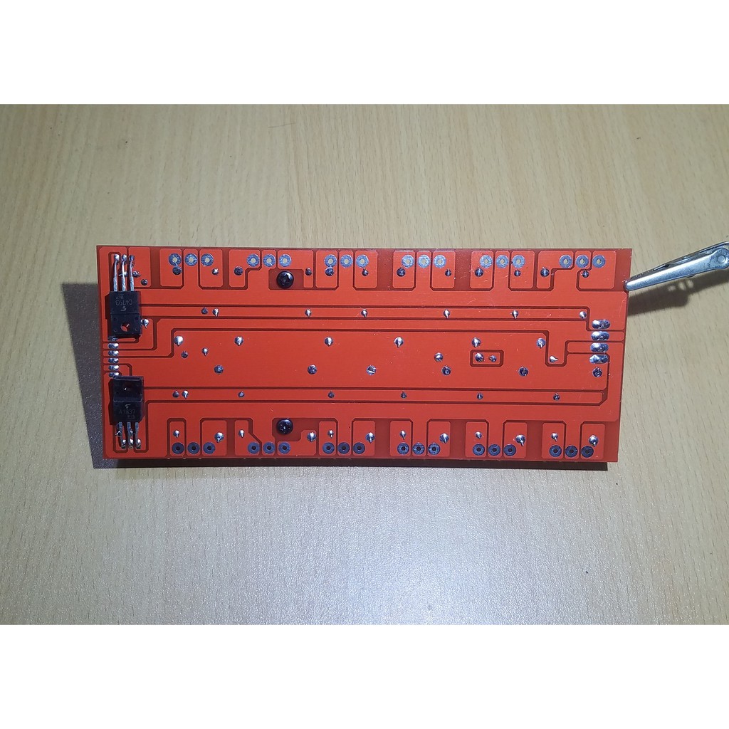Mạch Công Suất 24 Sò Đỏ Phíp Sợi Thủy Tinh 2 Lớp Điện Áp Cao