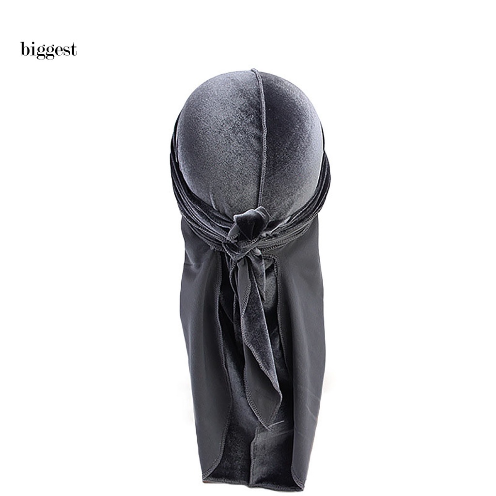 BGT Mũ trùm đầu Durag với đuôi dài thoải mái có thể giặt rửa cho mùa đông