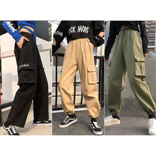 🔥 THANH LÝ GẤP CHỈ CÒN 150k 🔥 QUẦN KAKI  TÚI HỘP ỐNG SUÔNG LƯNG THUN PHONG CÁCH  UNISEX NĂNG ĐỘNG CỰC CHẤT