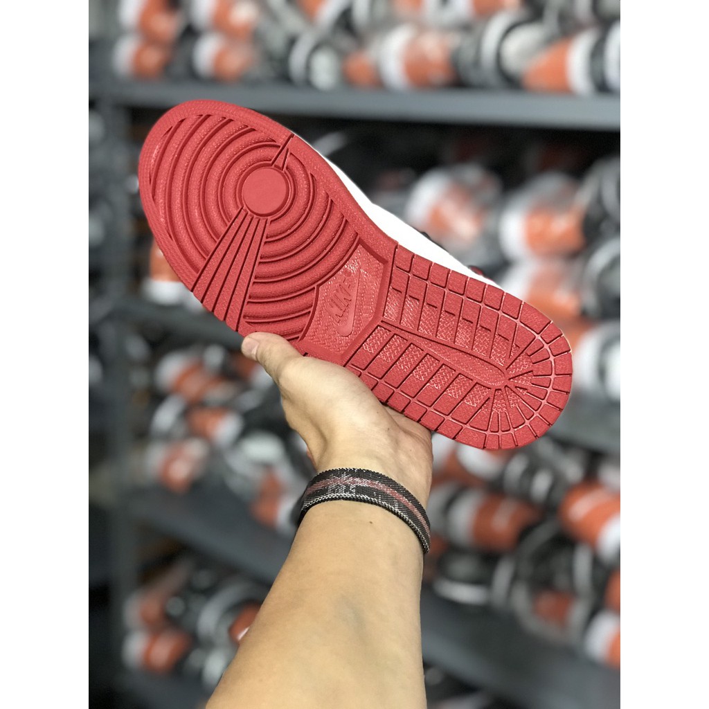 BẢN BEST | KÈM PHỤ KIỆN | GIÀY THỂ THAO JD1 JORDAN TRẮNG ĐỎ | BigBuy360 - bigbuy360.vn