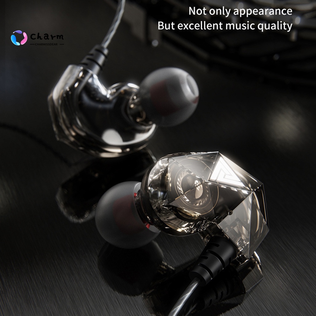 Tai nghe nhét tai Qkz Ak2 tích hợp micro âm thanh rõ ràng sống động