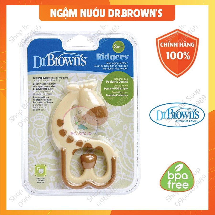 Ngậm Nướu Silicone Chính Hãng Dr Brown's Shop Bố Soup