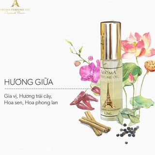 Tinh dầu nước hoa pháp tom ford black orchird dạng lăn 12ml- black orchird